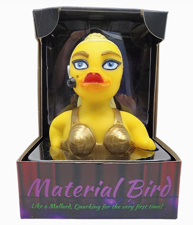 The Material Bird Collectible Rubber Duck