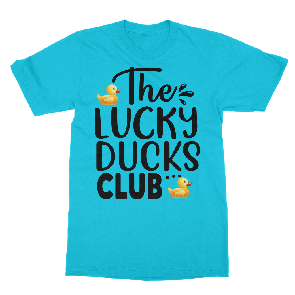 Lucky Ducks Club Classic Adult T-Shirt