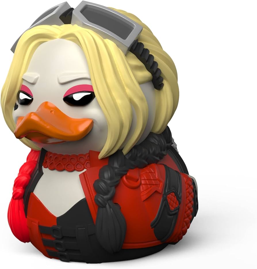 Harley Quinn TUBBZ collectible duck, boxed edition, product image 1