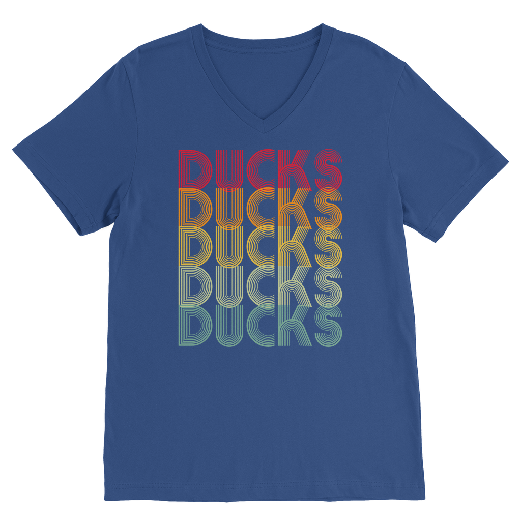 Ducks Ducks Ducks Classic V-Neck T-Shirt