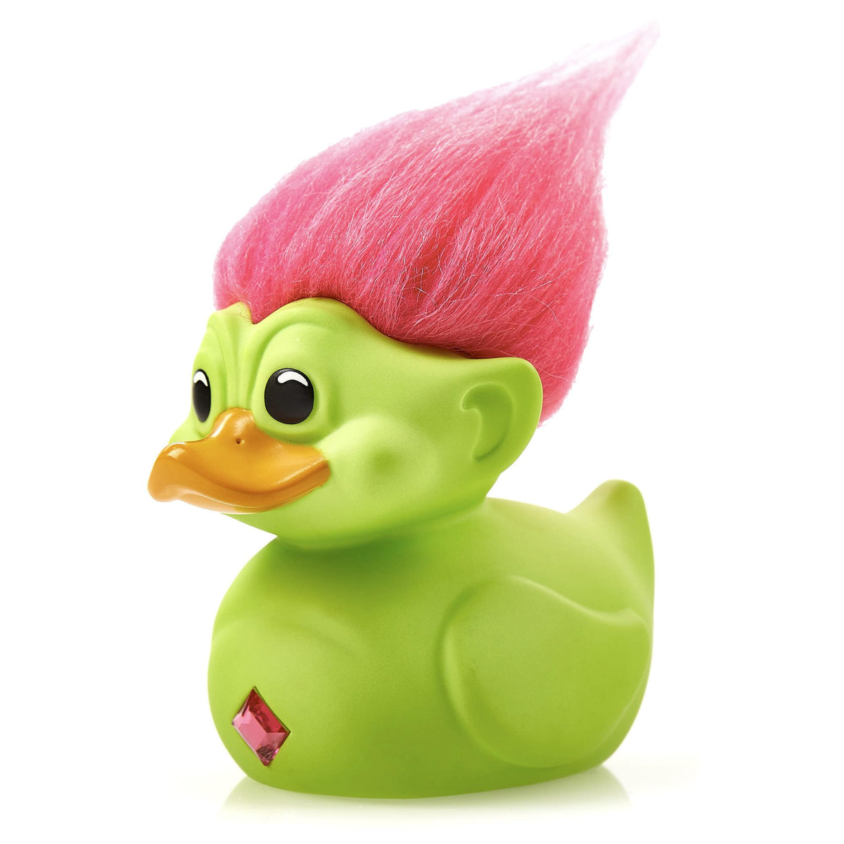 Green Troll TUBBZ collectible duck, collector's edition, product image 2