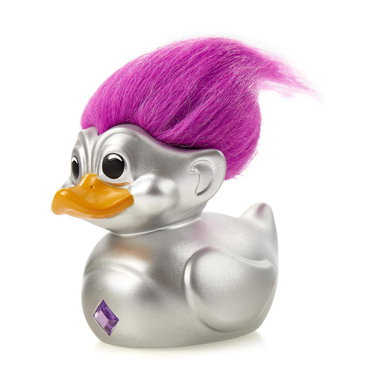 Silver Troll TUBBZ collectible duck, collector's edition, product image 1