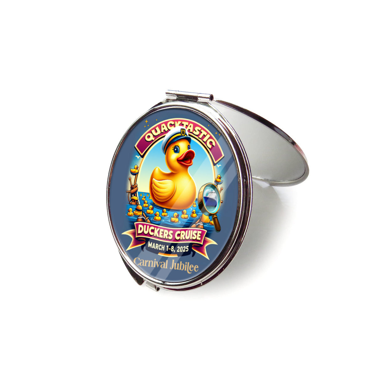 Quacktastic Duckers Cruise Compact Mirror