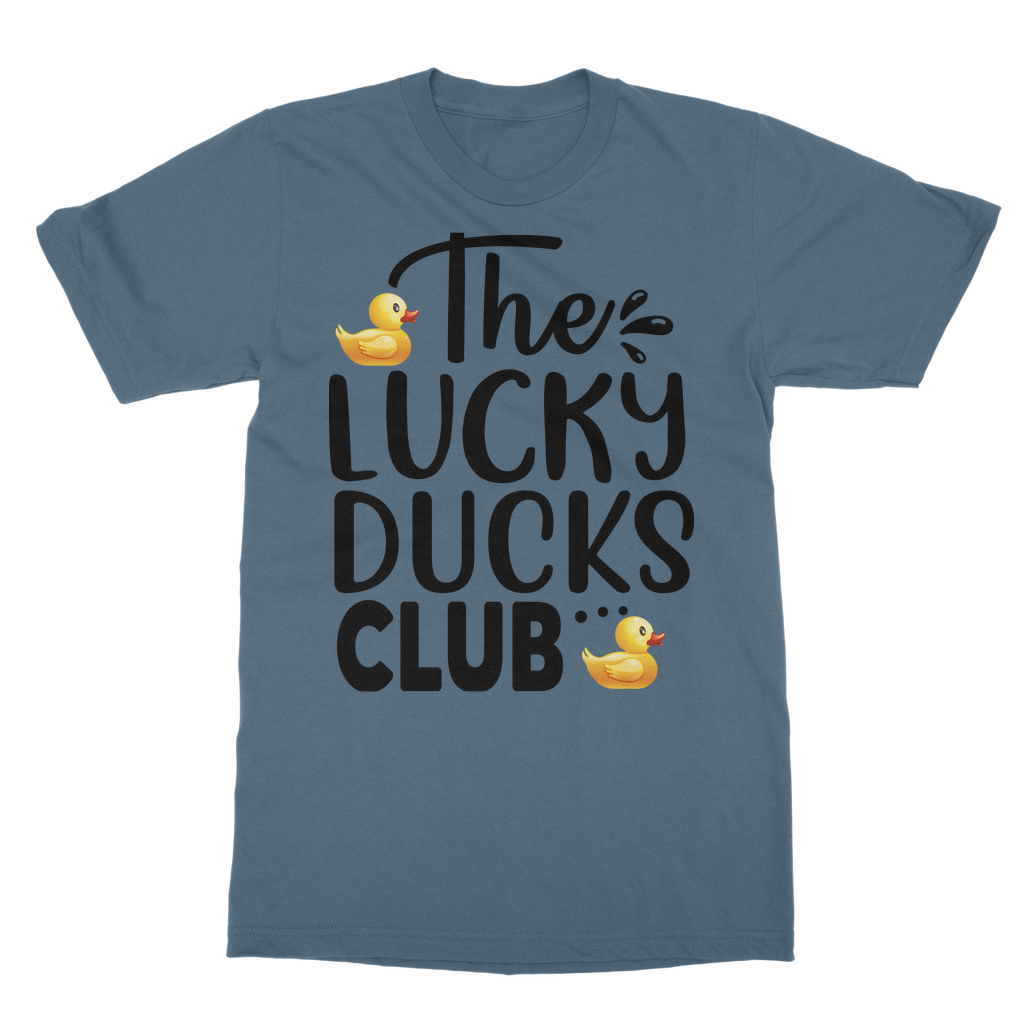 Lucky Ducks Club Classic Adult T-Shirt