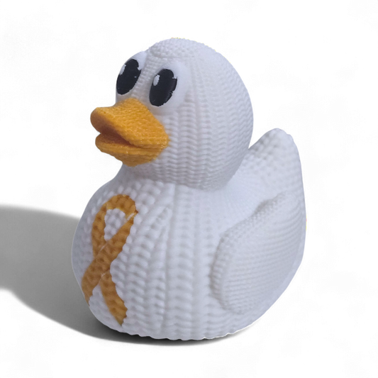Appendiceal Cancer Awareness Duck