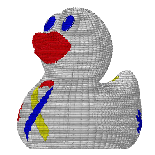 Autism Awareness Duck