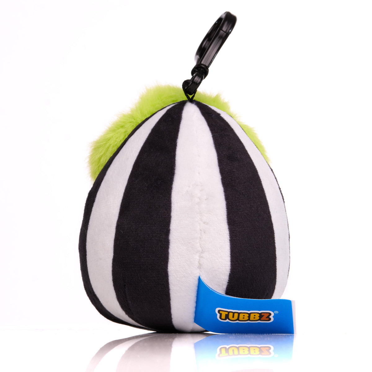 TUBBZ Beetlejuice plush bag charm keychain alternate view