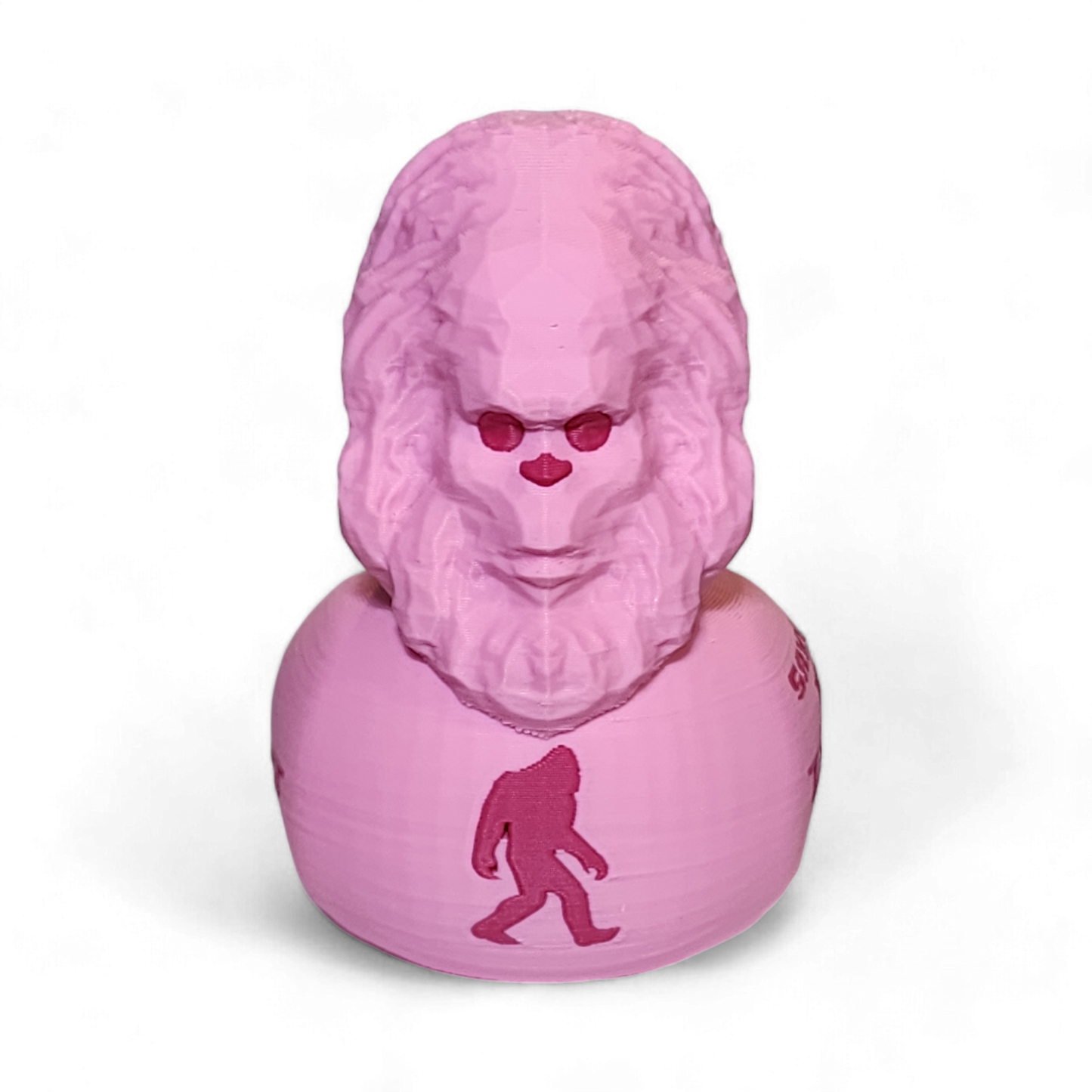Bigfoot Save The Tatas Breast Cancer Awareness Duck