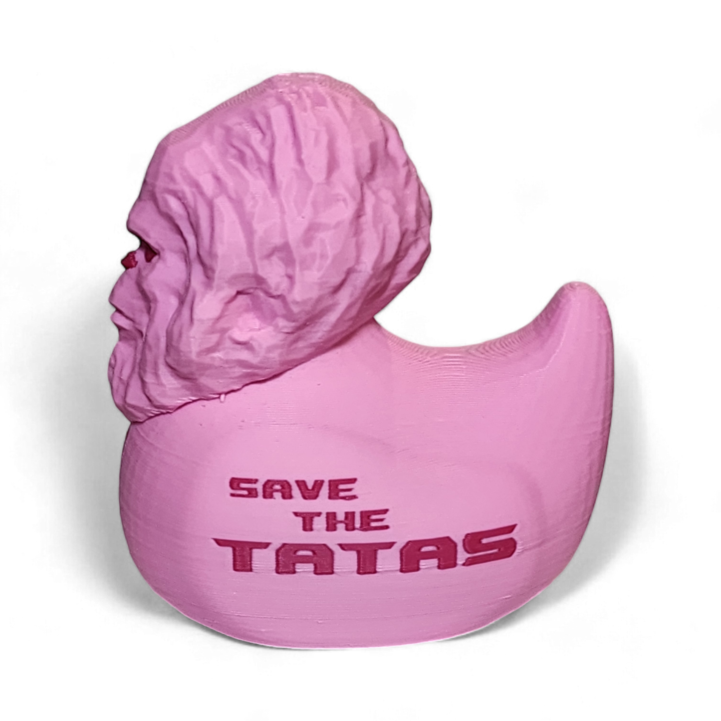 Bigfoot Save The Tatas Breast Cancer Awareness Duck