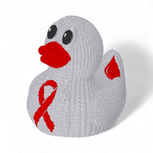 Blood Cancer/ Multiple Myeloma/ Lymphoma Awareness Duck