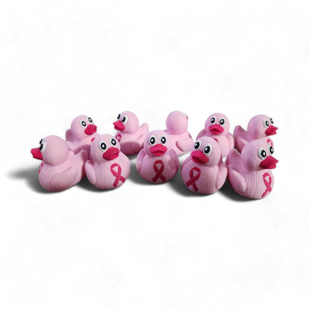 Male Breast Cancer Awareness Duck
