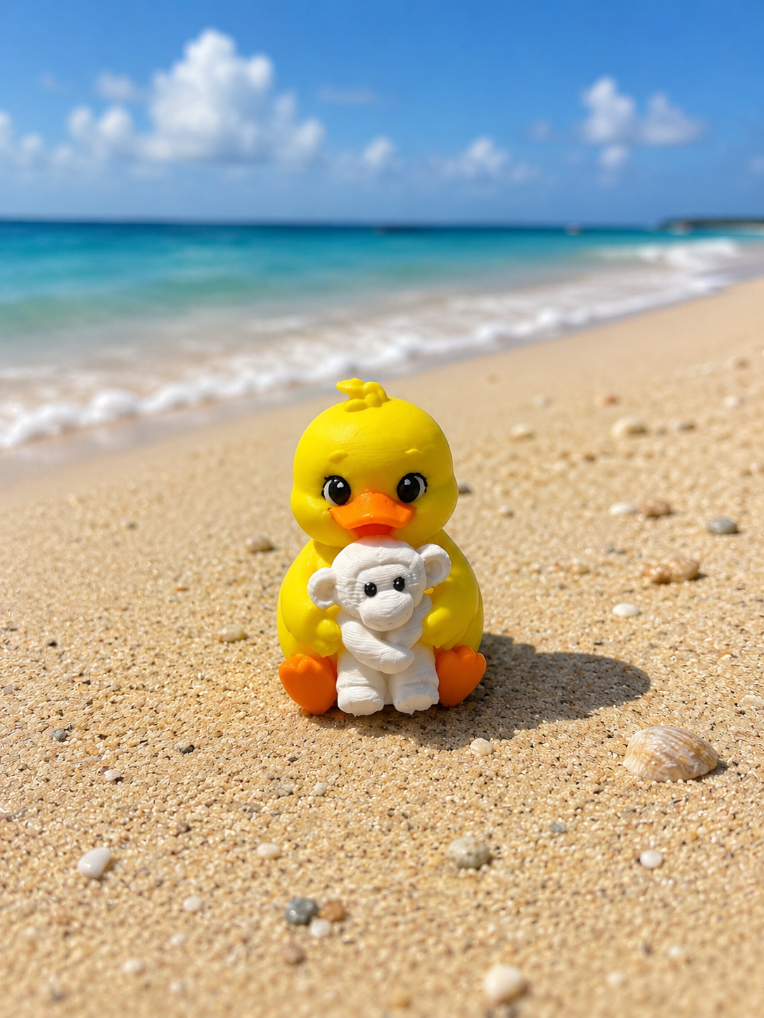 Set of 10 ducks holding cruise towel monkeys
