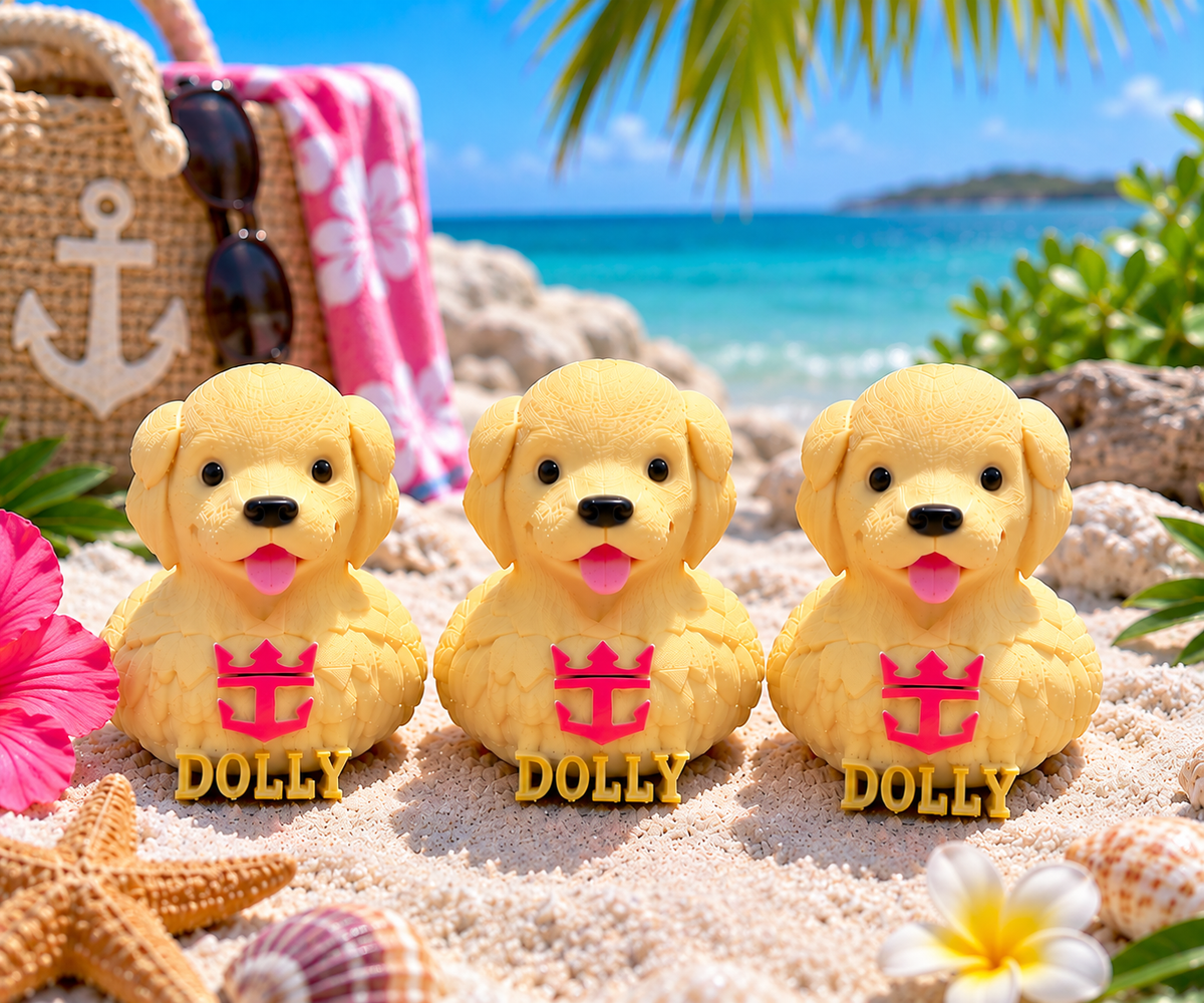 Set of 10 Hero of the Seas Dolly dog ducks