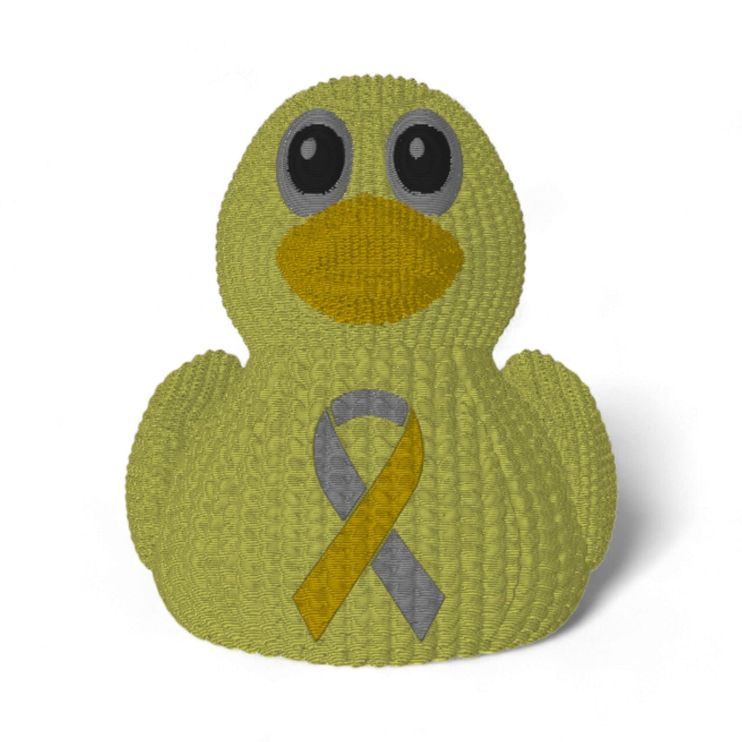 Childhood Brain Cancer Awareness Duck