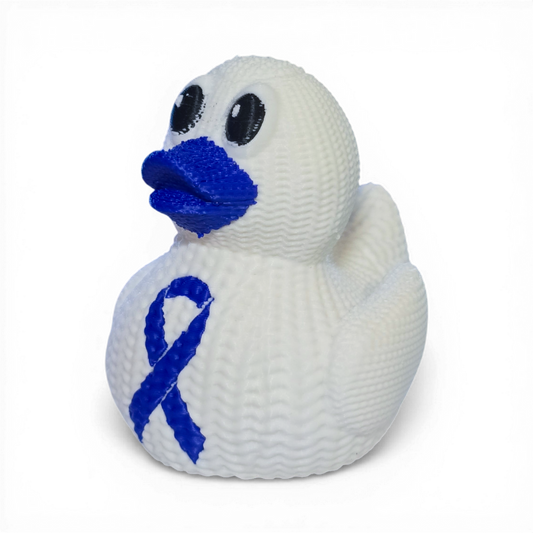 Colon Cancer Awareness Duck