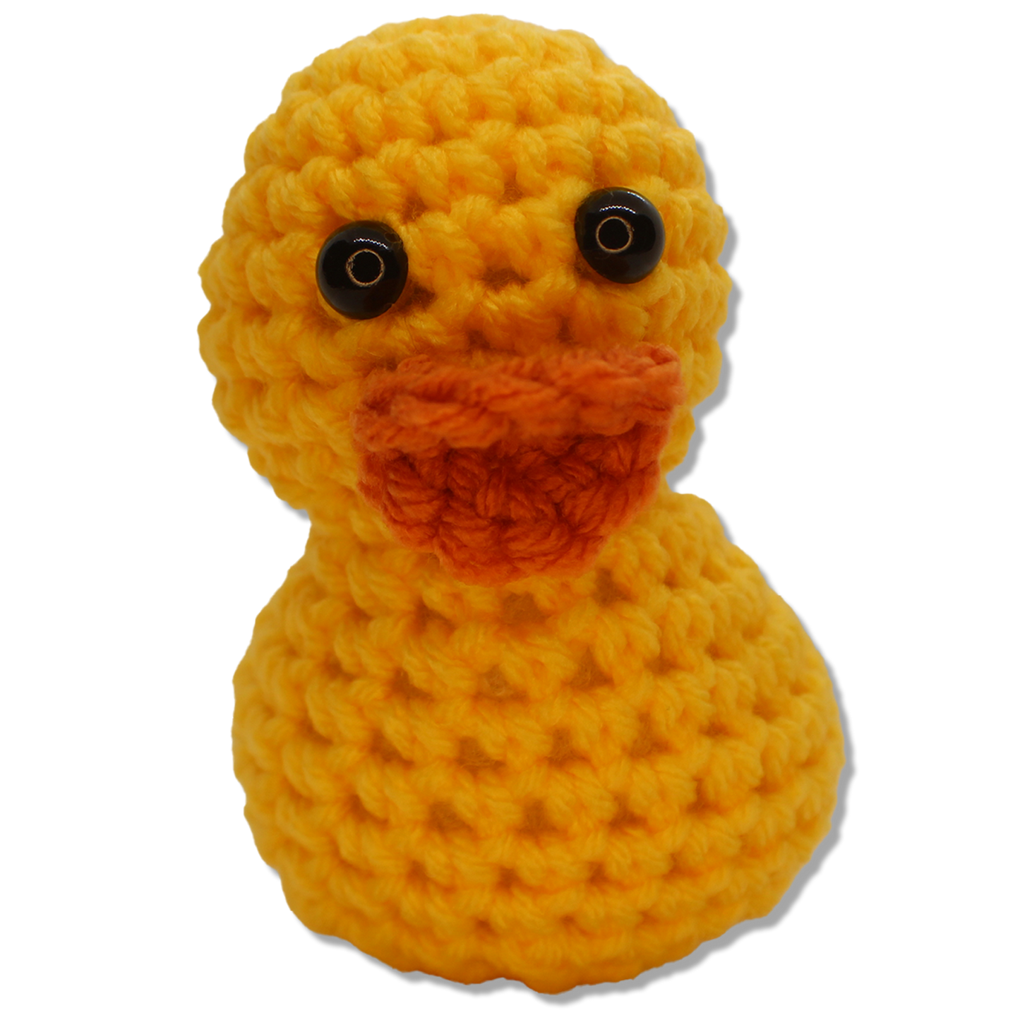 Handcrafted Crochet Yellow Duck - 4.5 Inches Tall