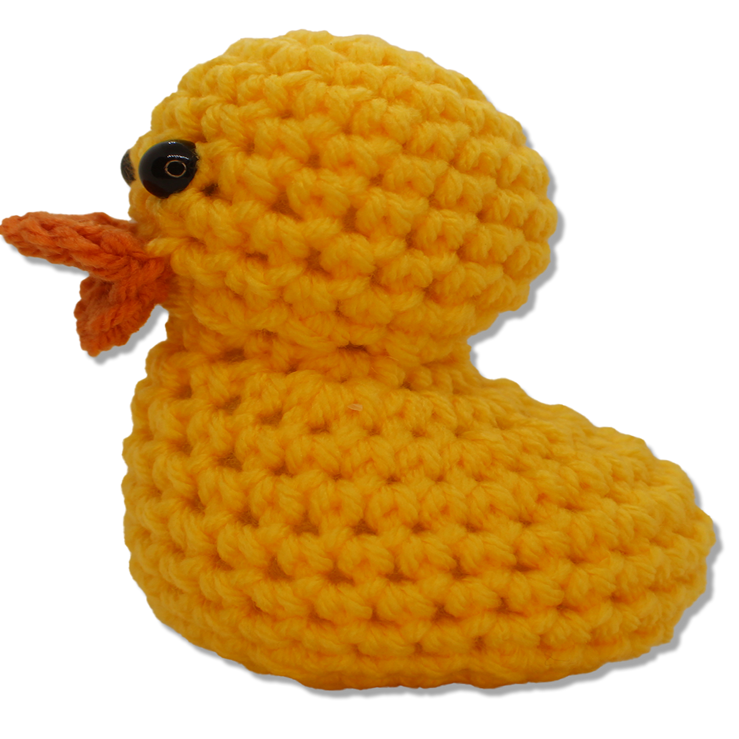 Handcrafted Crochet Yellow Duck - 4.5 Inches Tall