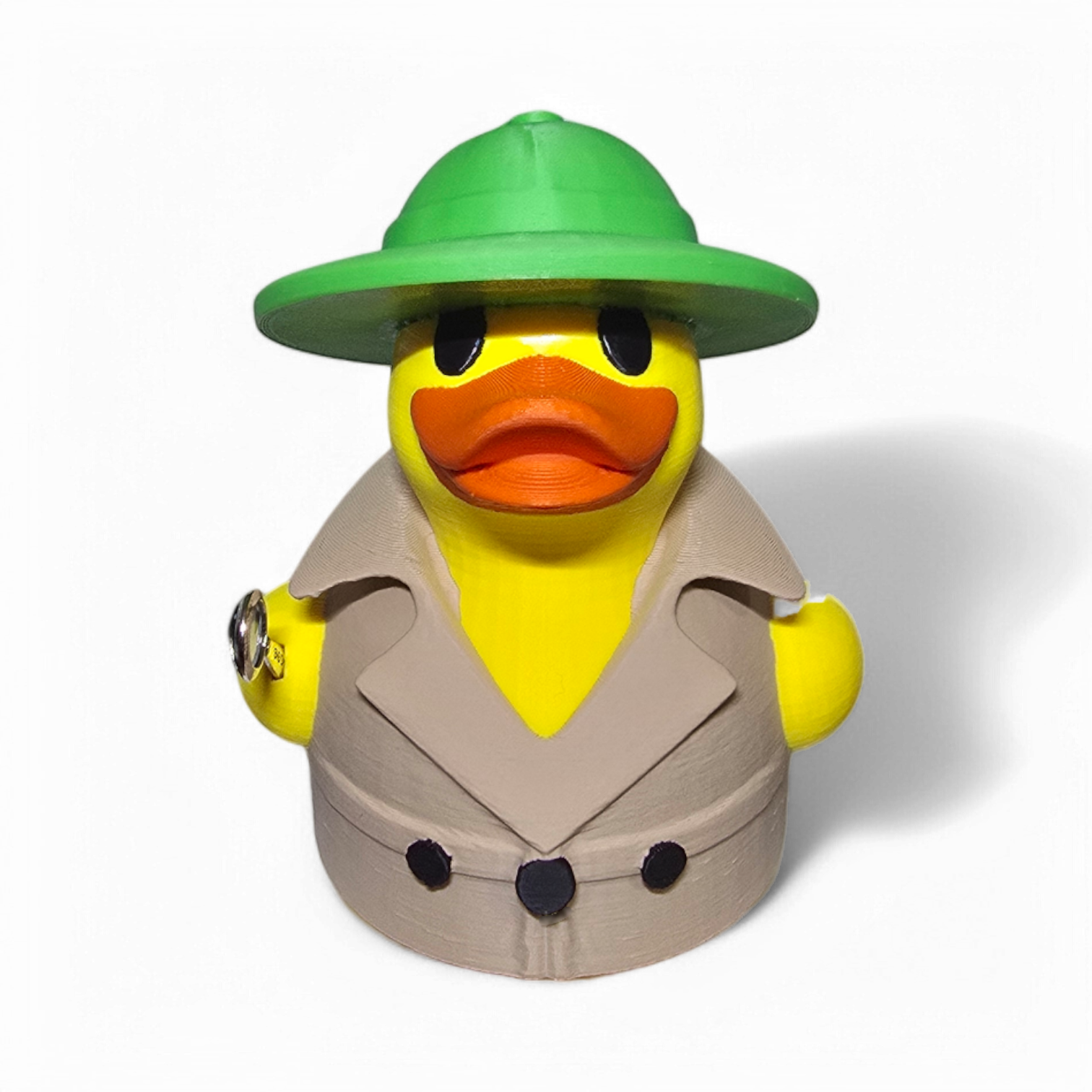 Detective Duck-duckduckjeep-offroad-wrangler-gladiator-3d-jeep duck-custom duck-Jeep-The Quacktory-Fun Jeep Ducks-Ducks4Jeep