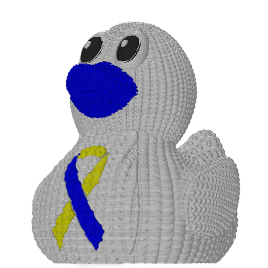 Down Syndrome Awareness Duck