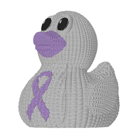 Esophageal Cancer Awareness duck