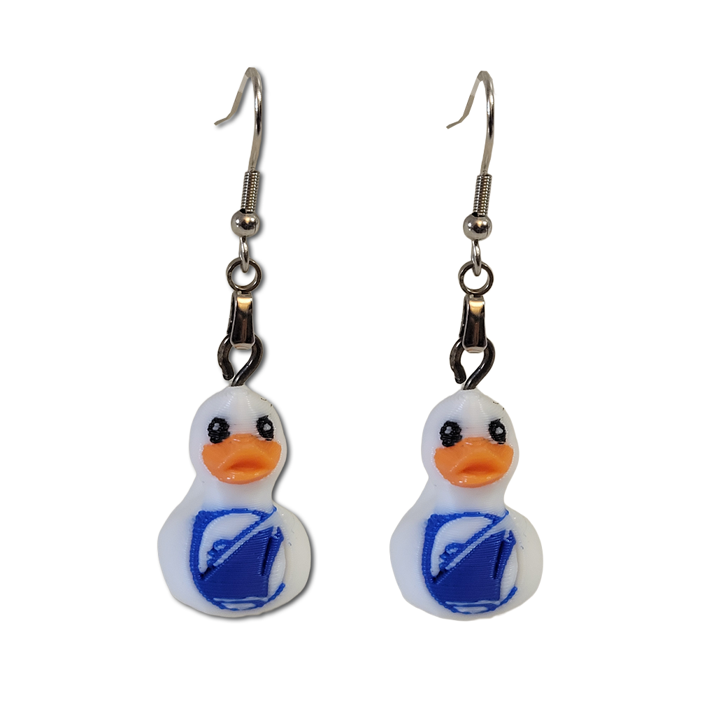 Cruising Duck – Holland America Fans Dangle Earrings