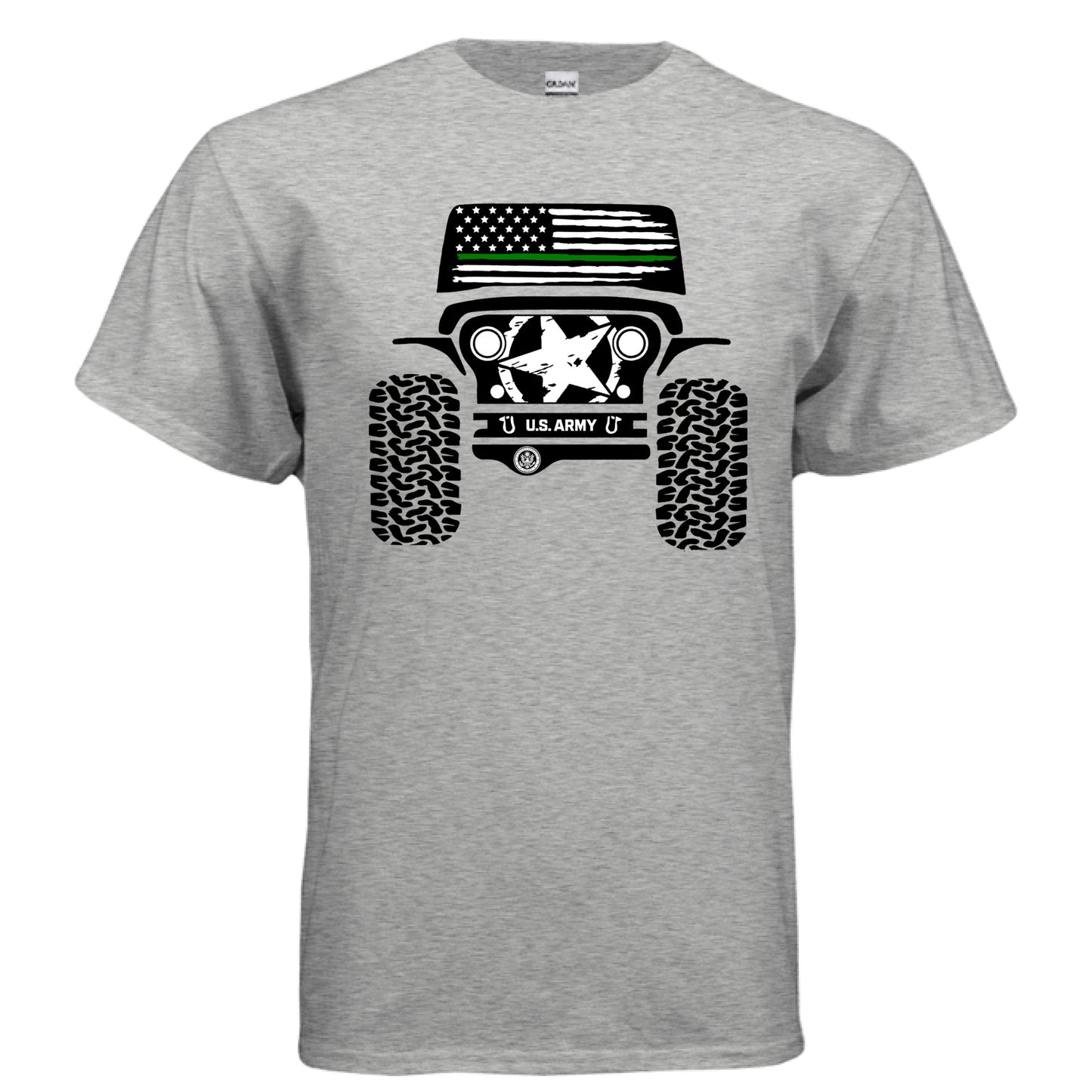 Jeep Shirt - Army-duckduckjeep-offroad-wrangler-gladiator-3d-jeep duck-custom duck-Jeep-The Quacktory-Fun Jeep Ducks-Ducks4Jeep