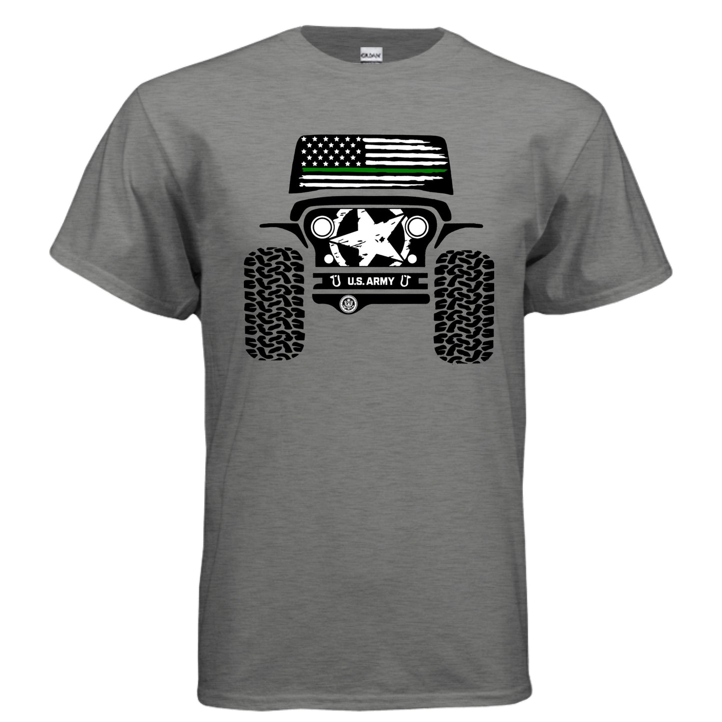 Jeep Shirt - Army-duckduckjeep-offroad-wrangler-gladiator-3d-jeep duck-custom duck-Jeep-The Quacktory-Fun Jeep Ducks-Ducks4Jeep