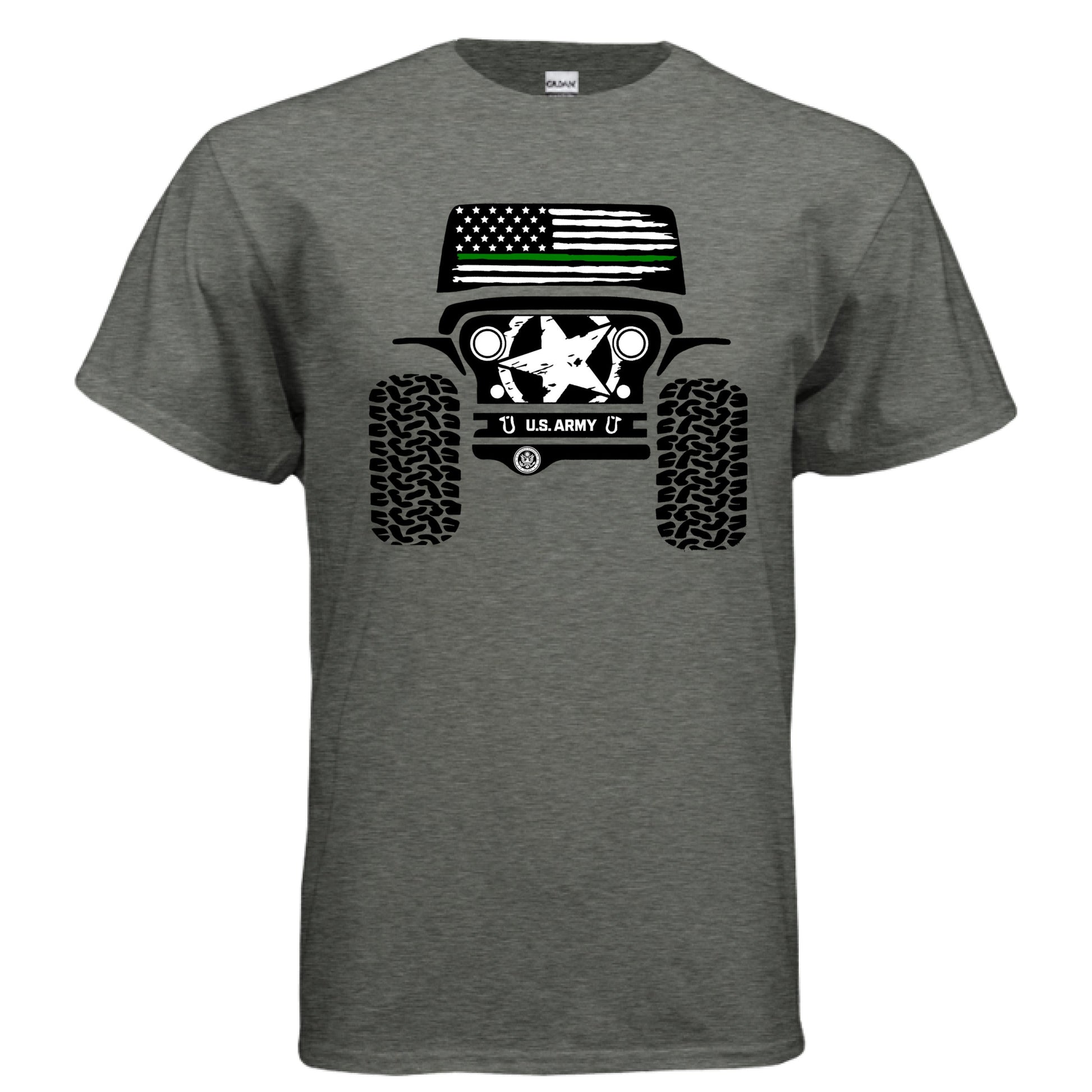 Jeep Shirt - Army-duckduckjeep-offroad-wrangler-gladiator-3d-jeep duck-custom duck-Jeep-The Quacktory-Fun Jeep Ducks-Ducks4Jeep