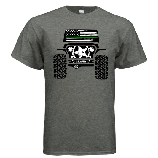 Jeep Shirt - Army-duckduckjeep-offroad-wrangler-gladiator-3d-jeep duck-custom duck-Jeep-The Quacktory-Fun Jeep Ducks-Ducks4Jeep