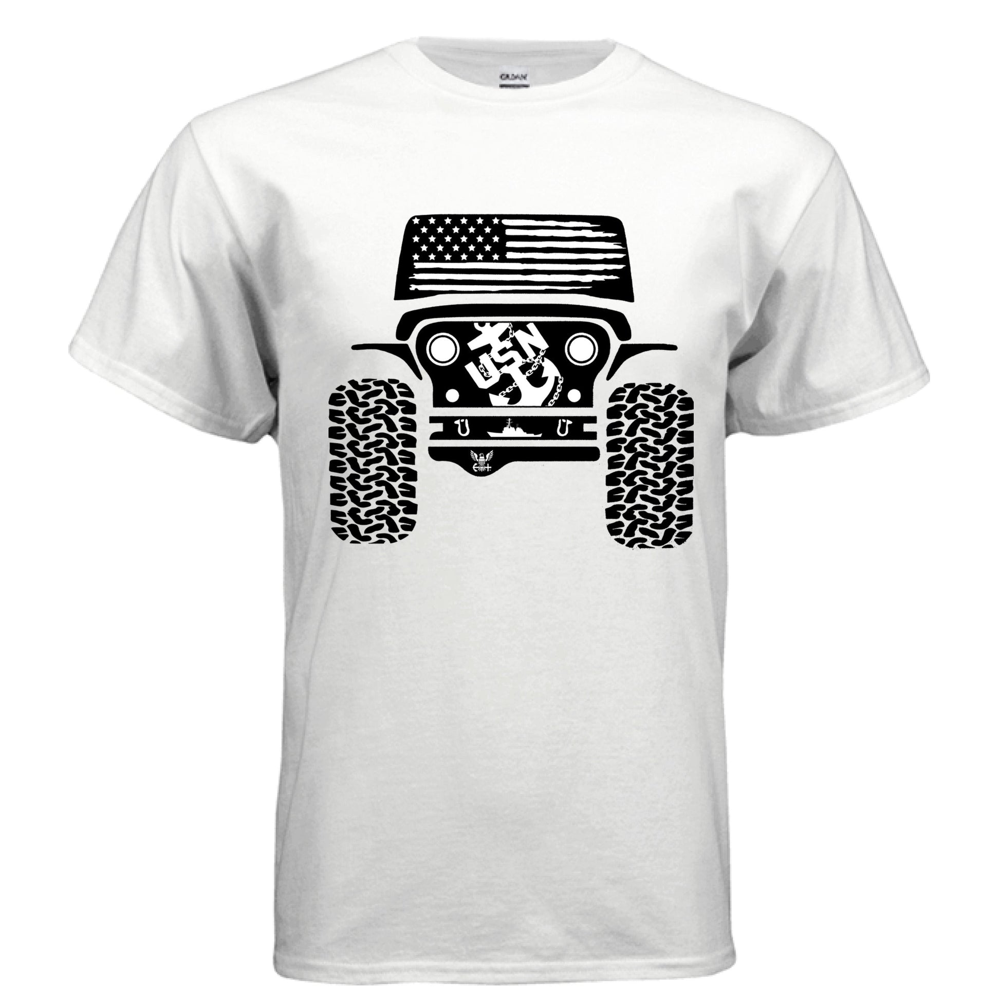 Jeep Shirt - Navy-duckduckjeep-offroad-wrangler-gladiator-3d-jeep duck-custom duck-Jeep-The Quacktory-Fun Jeep Ducks-Ducks4Jeep