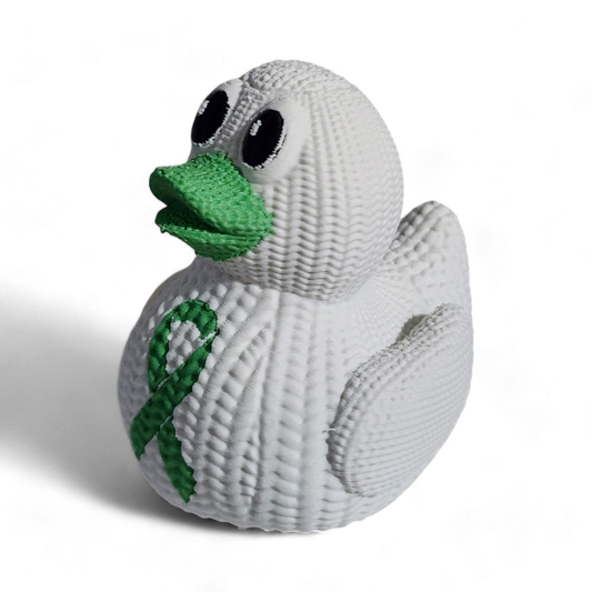 Adrenal Cancer Awareness Duck
