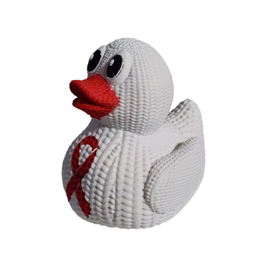 Heart Disease Awareness Duck