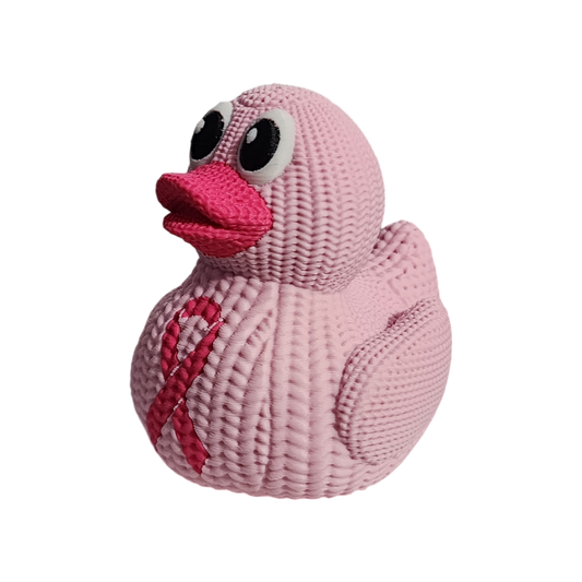 Breast Cancer Awareness Duck