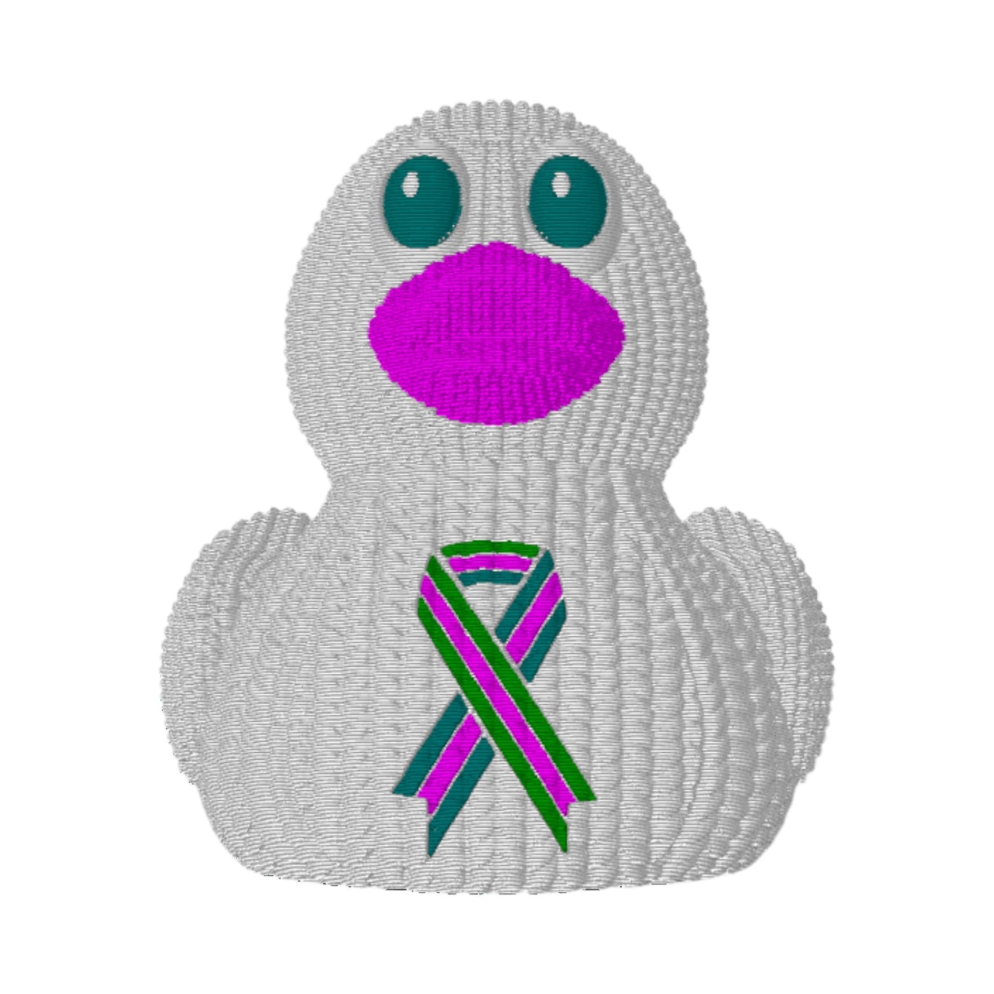 Metastatic Breast Cancer Awareness Duck