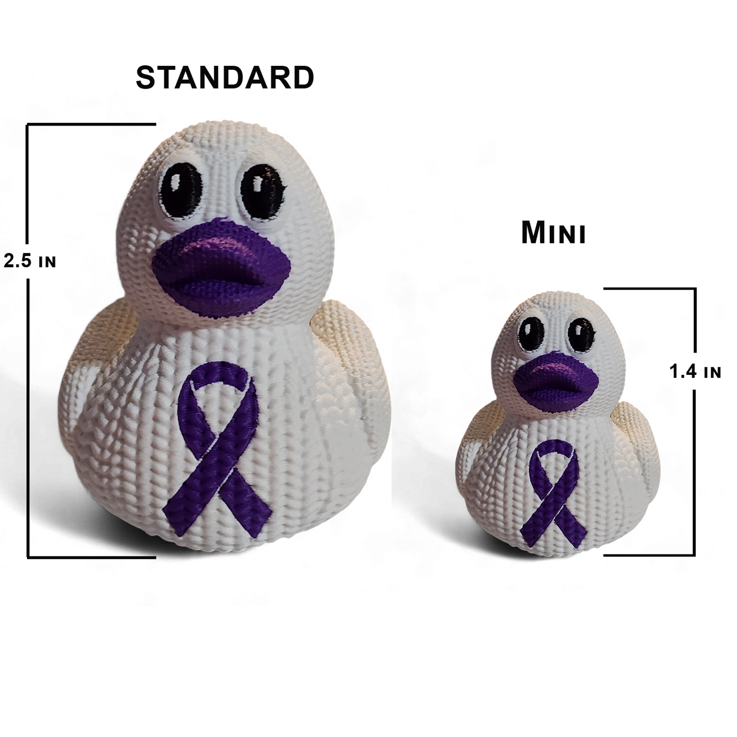 Alzheimer's Awareness Duck