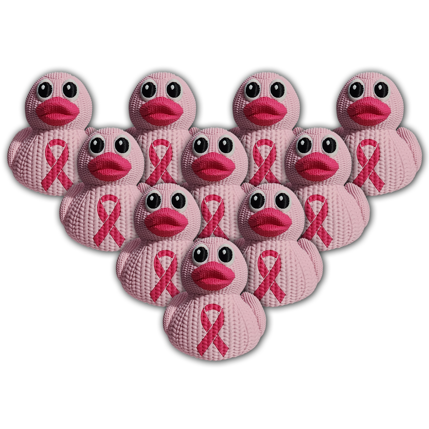 Breast Cancer Awareness Duck