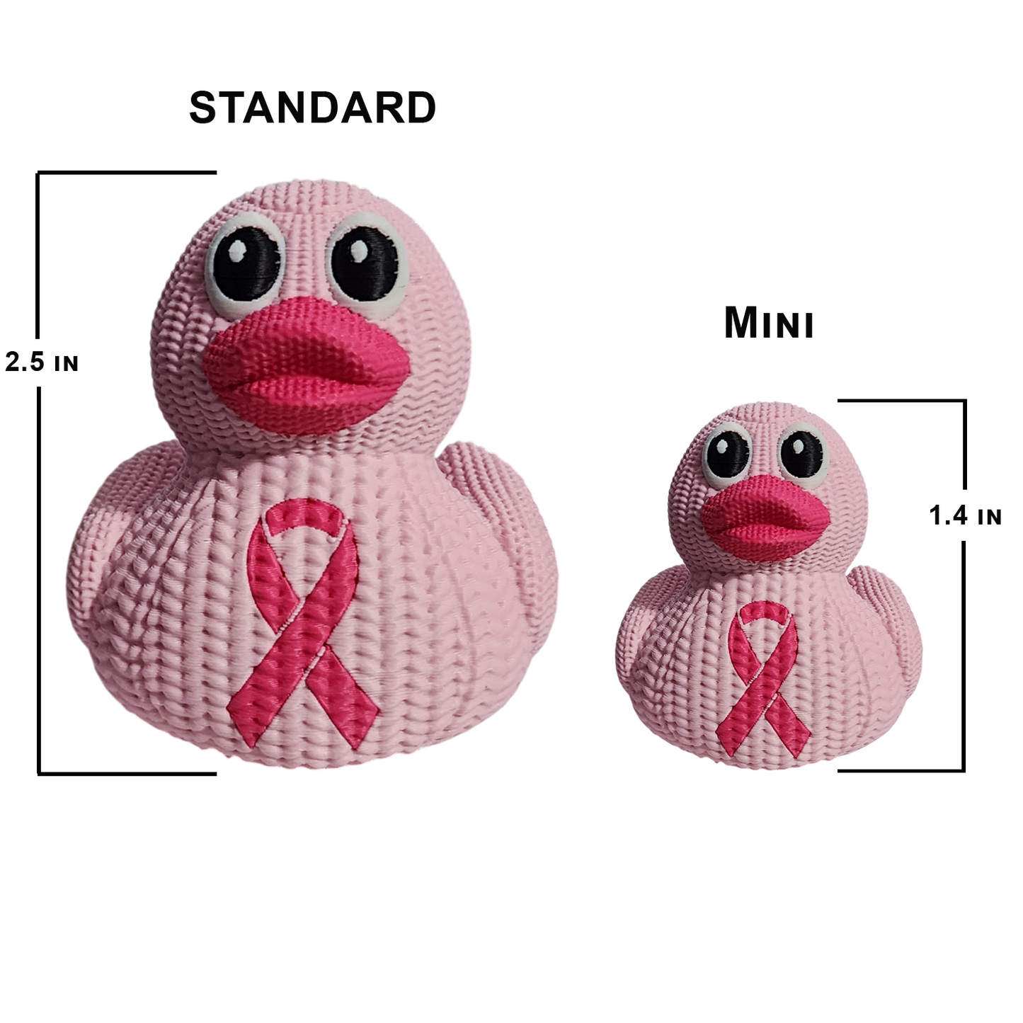 Breast Cancer Awareness Duck