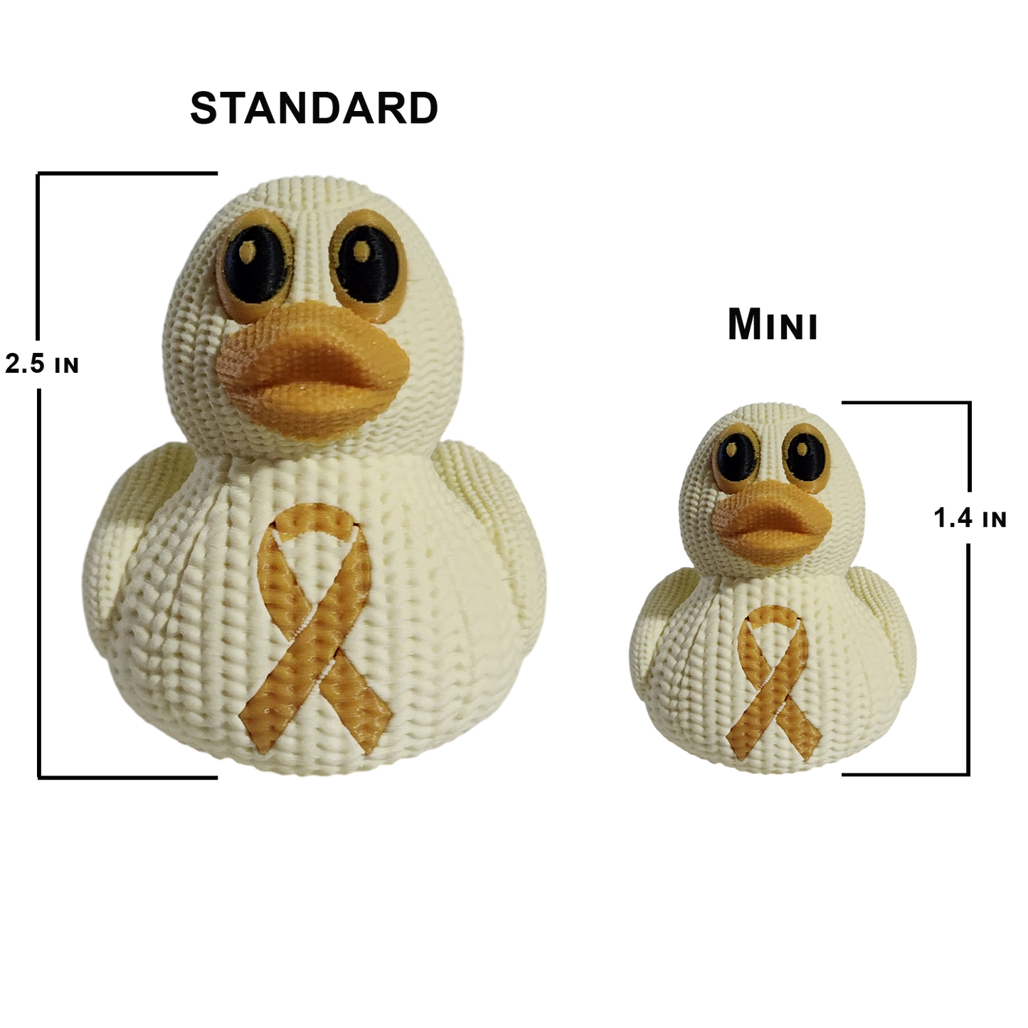 Childhood Cancer Awareness Duck