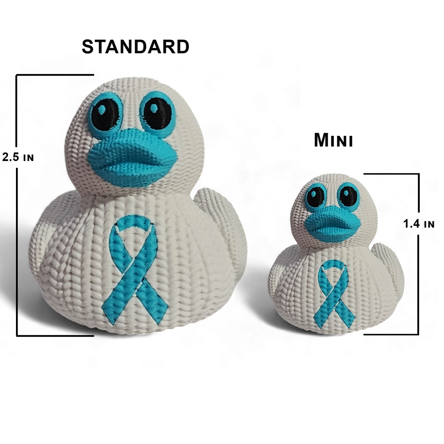 Cervical & Ovarian Cancer Awareness Duck