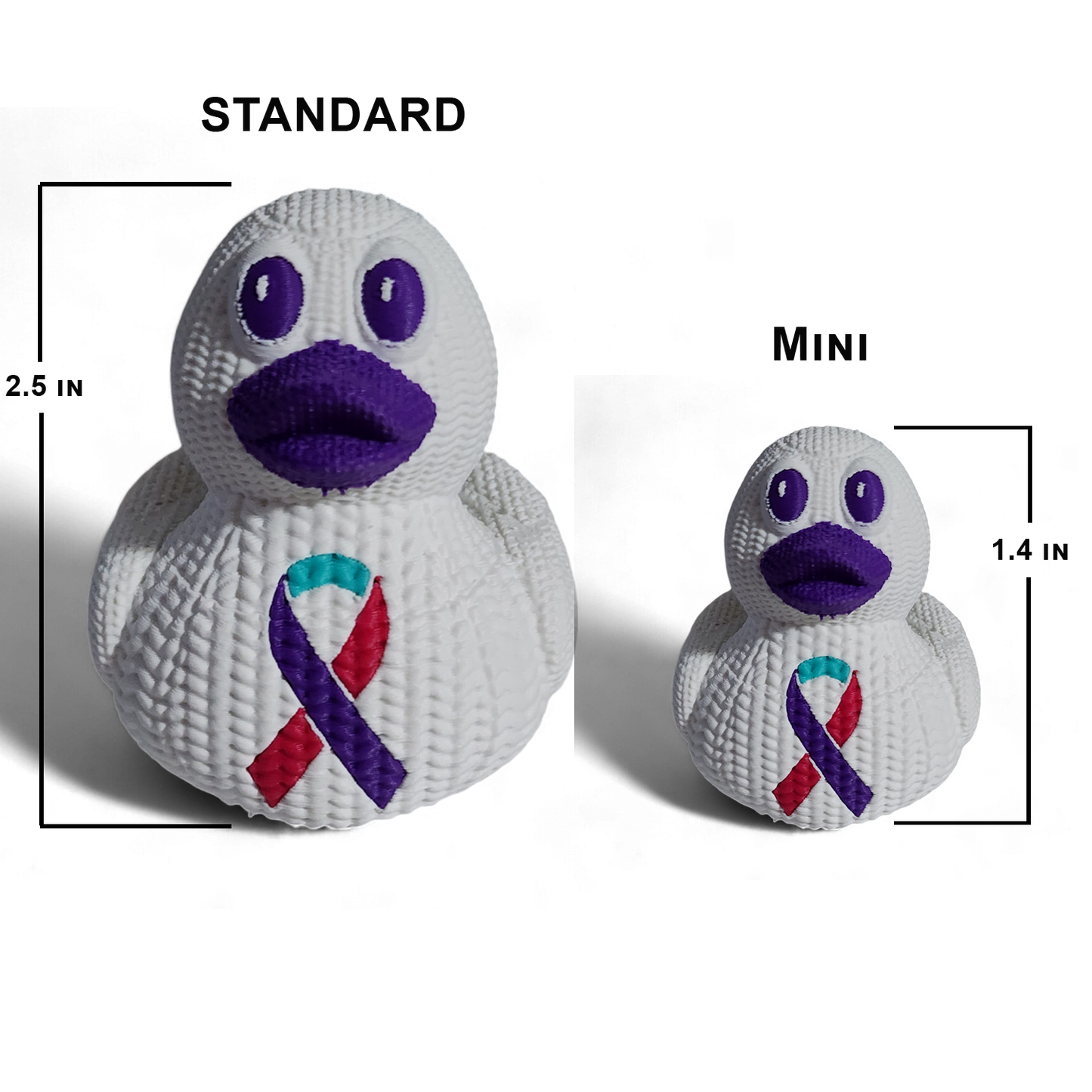 Thyroid Cancer Awareness Duck