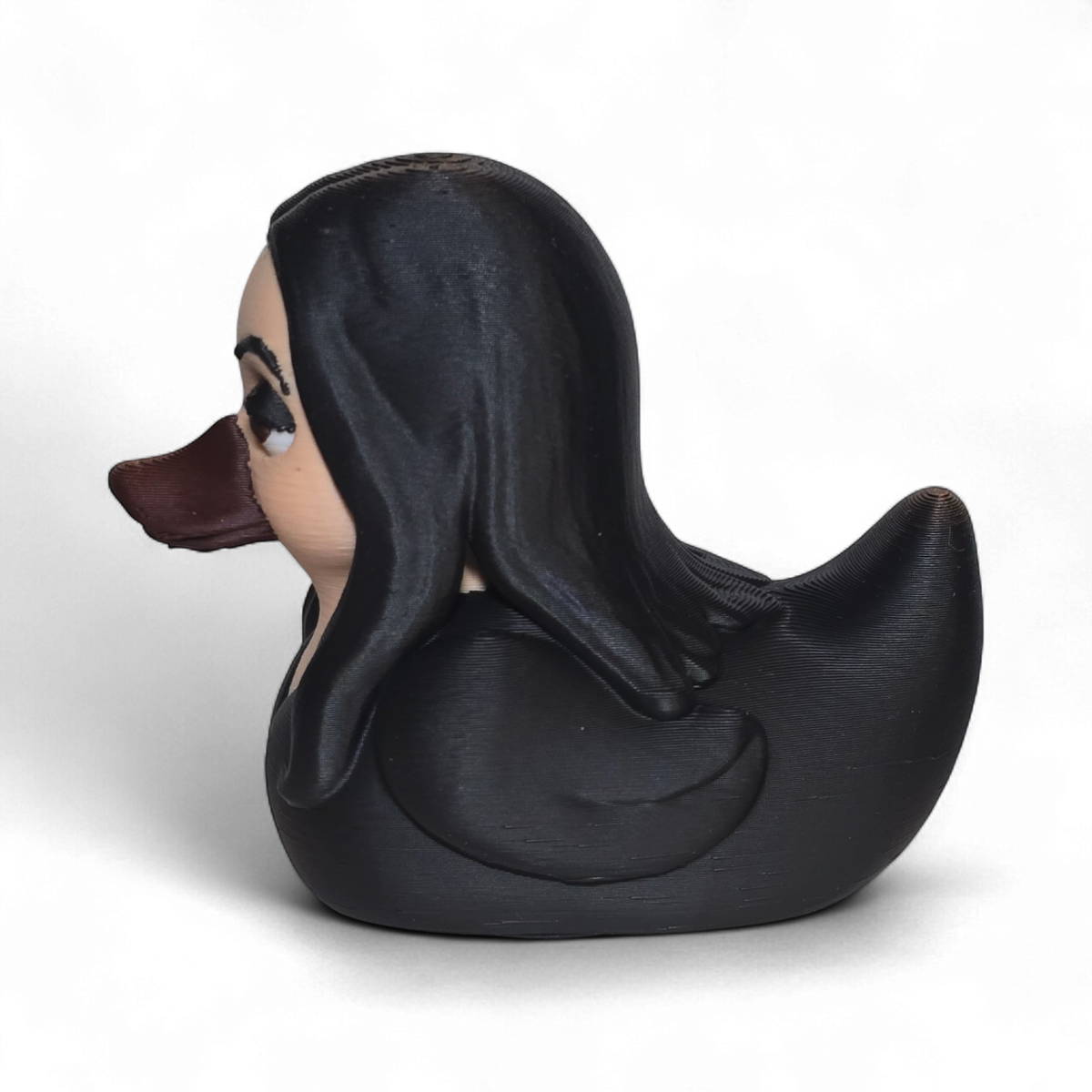 Morticia Addams Duck