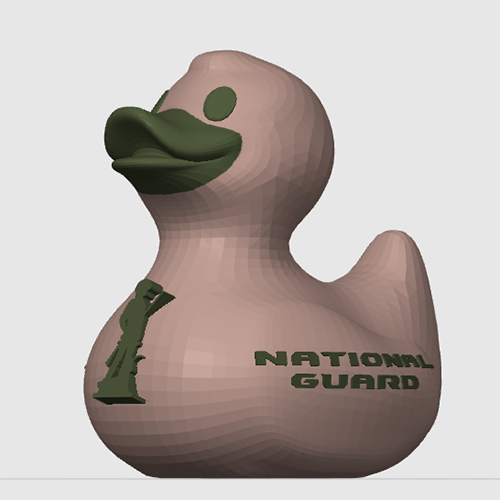 National Guard Duck