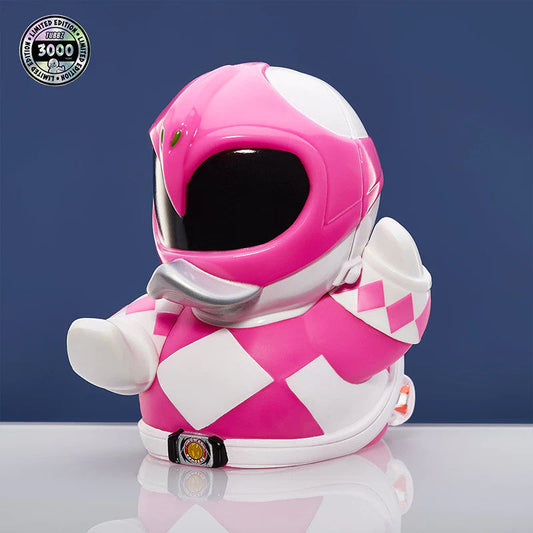 Pink Power Ranger TUBBZ collectible duck, collector's edition, product image 1