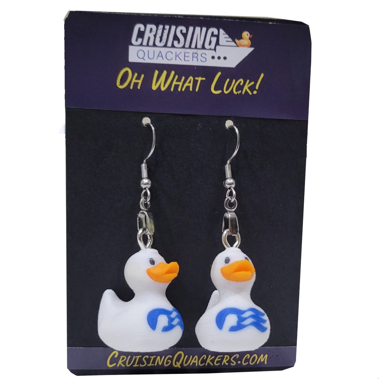 Princess SeaWitch Dangle Duck Earrings