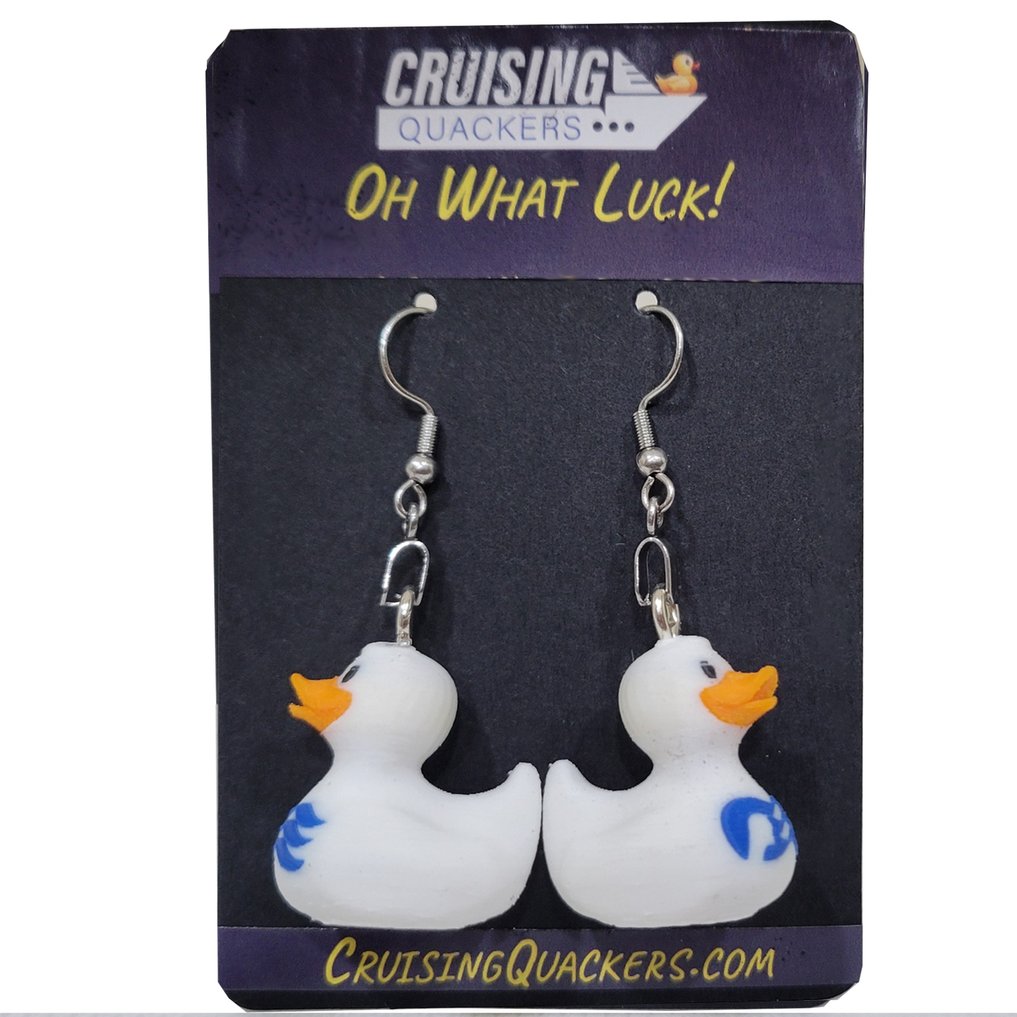 Princess SeaWitch Dangle Duck Earrings