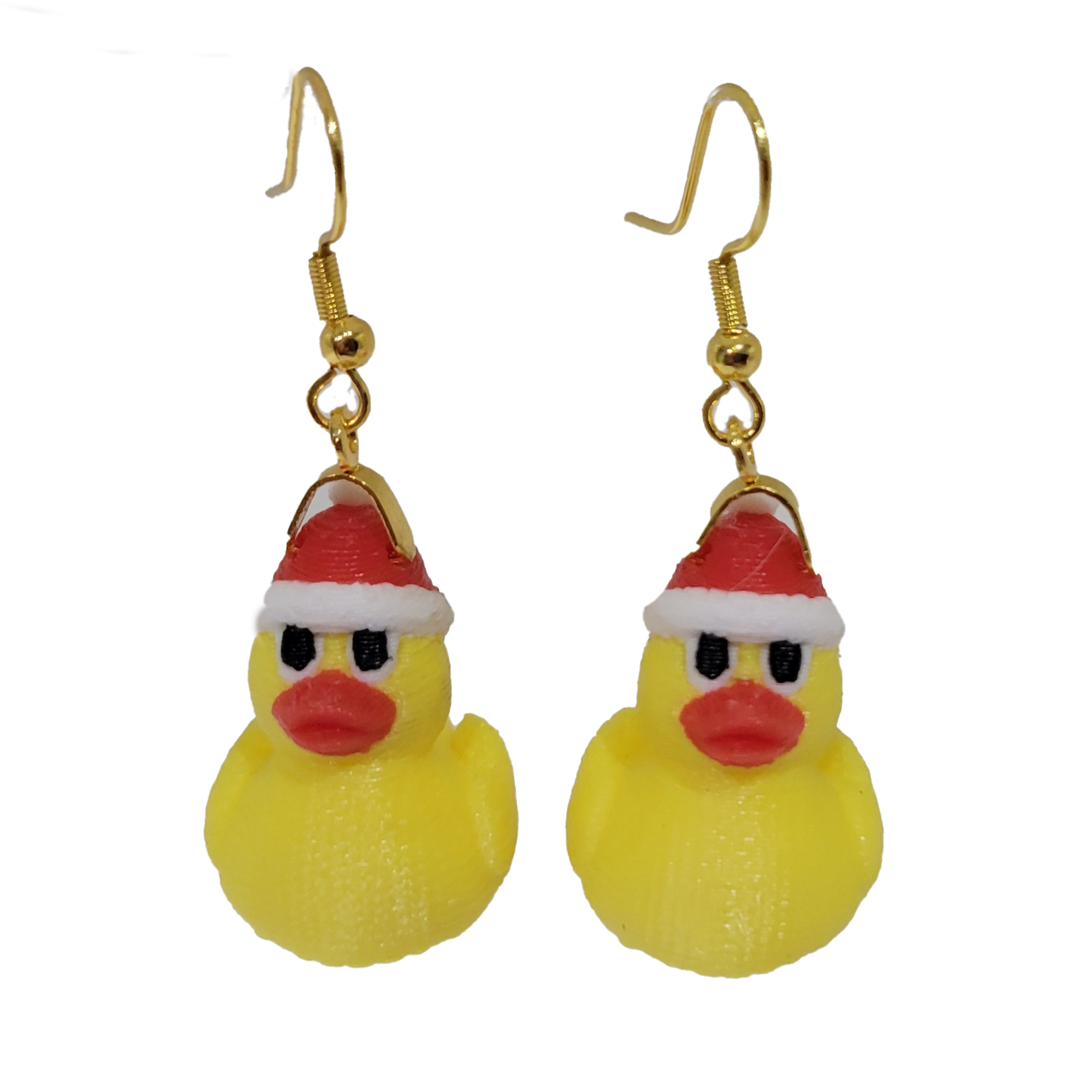 Santa Quackers Earrings