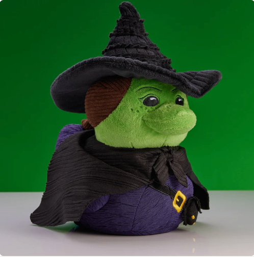Wicked: Elphaba TUBBZ Duck Plushie TUBBZ collectible duck, product image 1