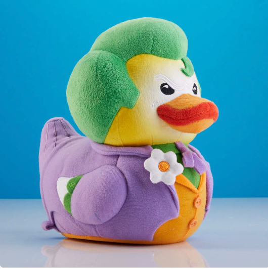 Joker TUBBZ Duck Plushie – DC Collectible Plush Duck TUBBZ collectible duck, product image 1