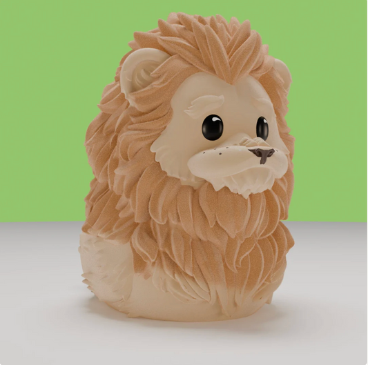 Cowardly Lion TUBBZ collectible duck, boxed edition, product image 1