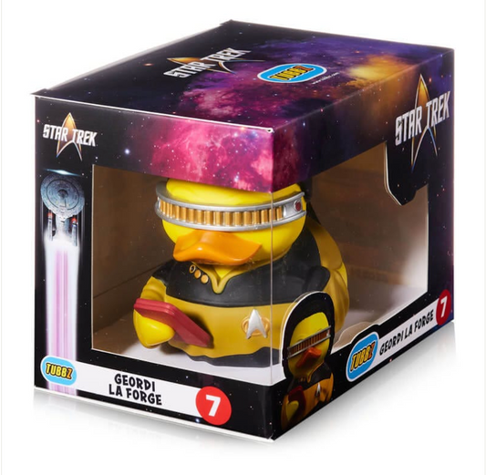 Geordi LaForge TUBBZ collectible duck, boxed edition, product image 1